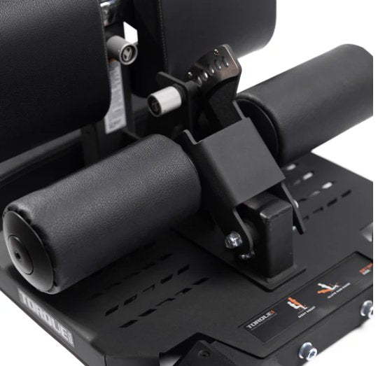 Adjustable sissy squat and floor GHD bench by Torque Fitness – sold by Fitness Specialist in Odessa and Lubbock, TX