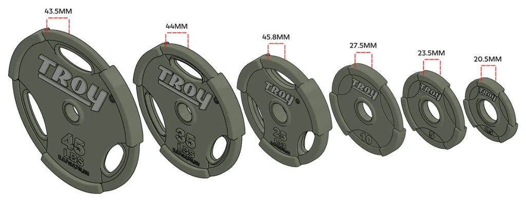 TROY Machined Grip Plate - Fitness Specialist