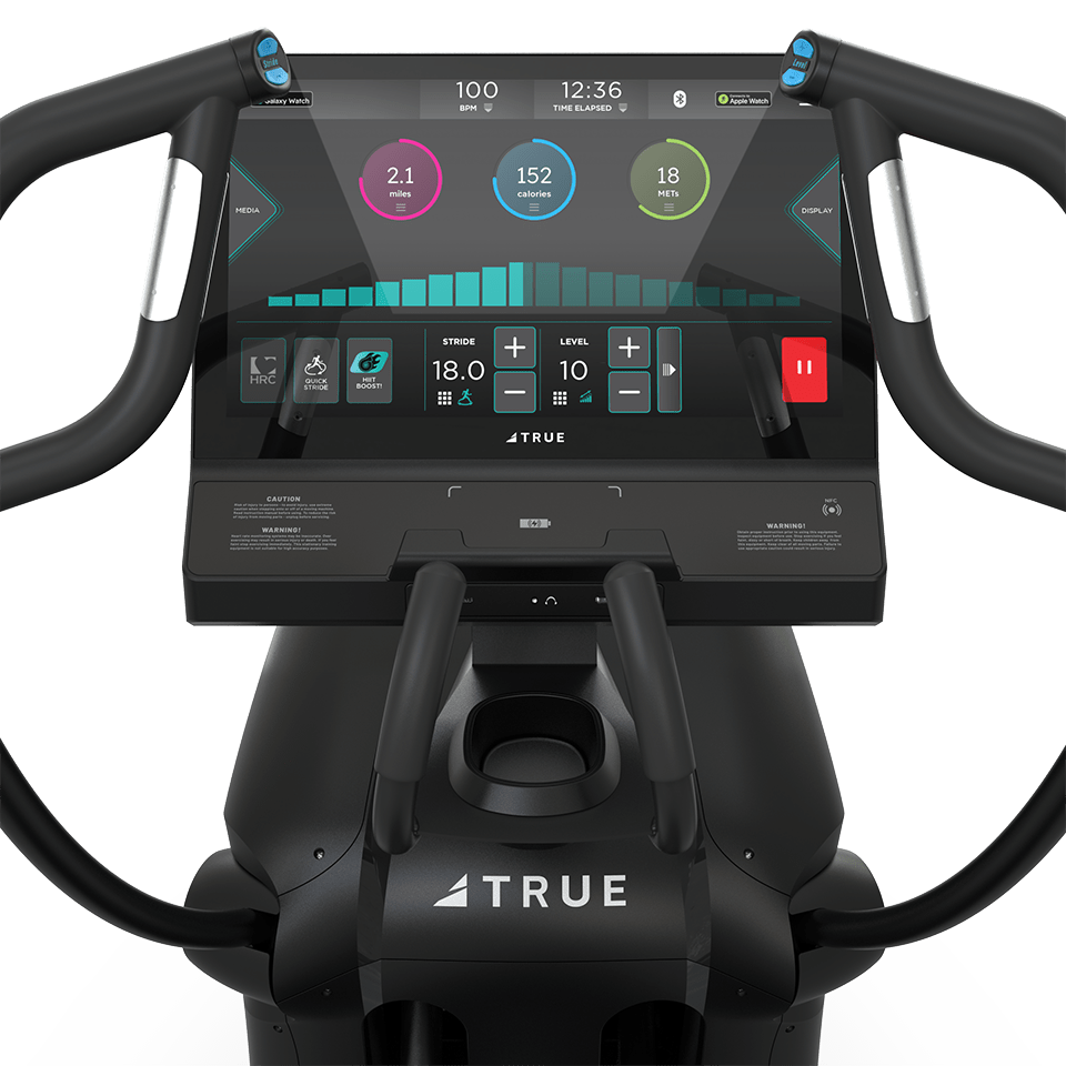 True Apex Cross Trainer – Adjustable Stride Elliptical - Fitness Specialist