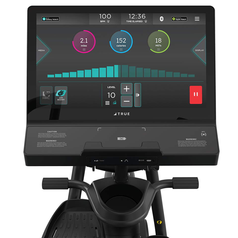 True Apex Recumbent Elliptical – Seated Elliptical - Fitness Specialist