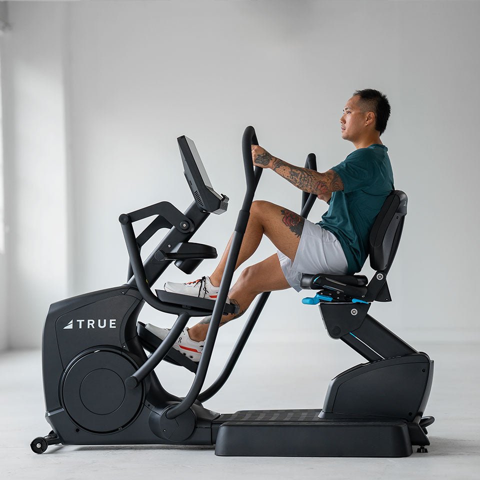 True Apex Recumbent Elliptical – Seated Elliptical - Fitness Specialist