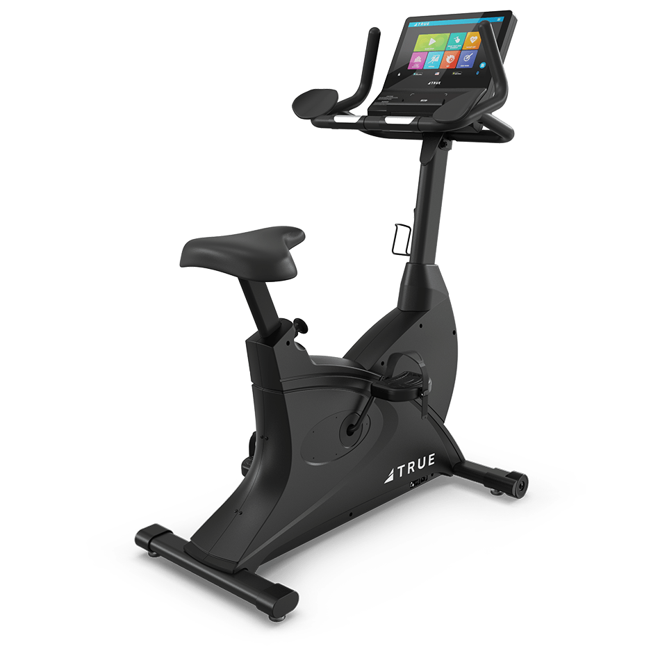 TRUE Launch Upright Bike – 30 Resistance Levels, Self - Generating Fitness Specialist - Fitness Specialist
