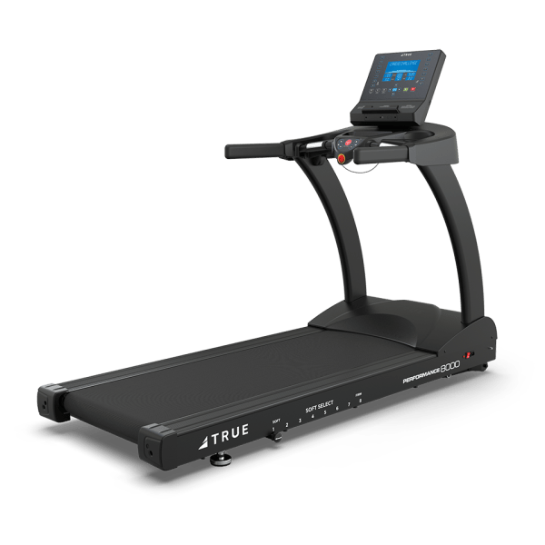 True Performance 8000 Treadmill – commercial-grade treadmill with adjustable cushioning and 3 HP motor, Fitness Specialist TX