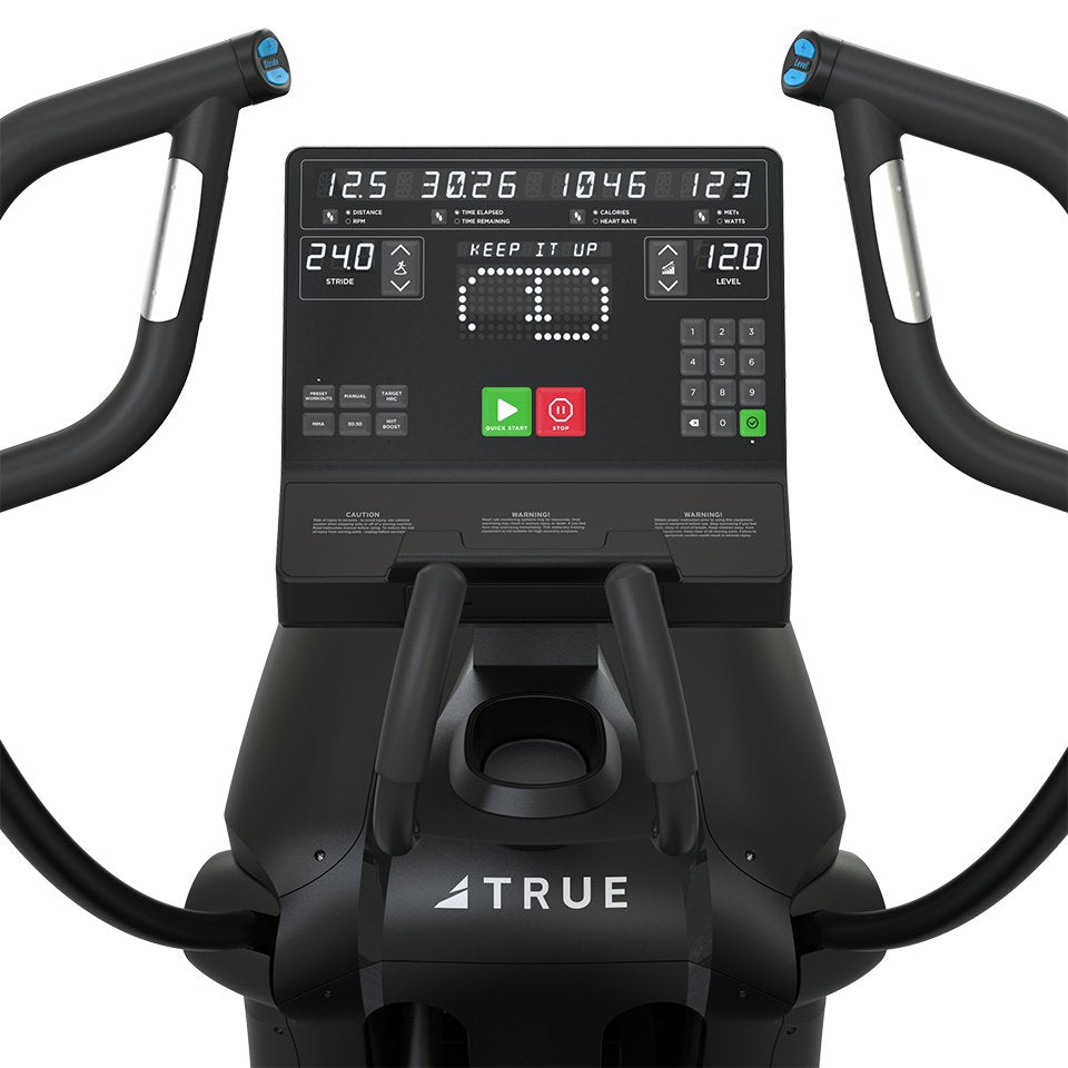 True Fitness UNITE LED console with quick keys – Fitness Specialist TX