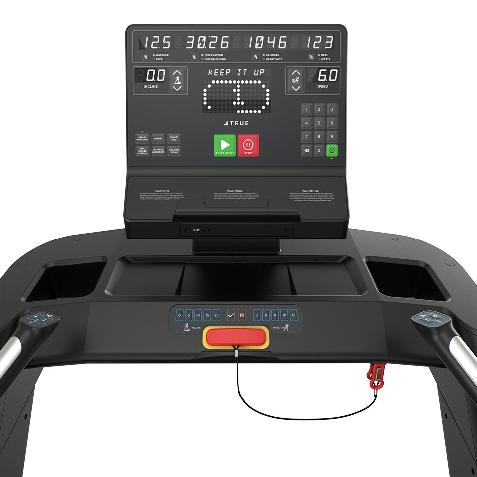 True Vapor Series Stryker Slat Treadmill led console- Fitness Specialist
