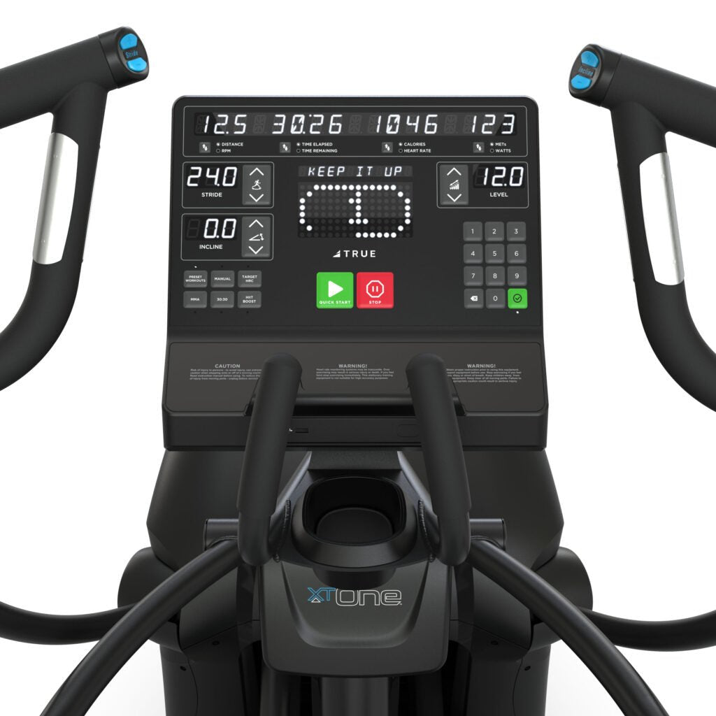 True Vapor Series XT - One Cross- LED Console Trainer - Fitness Specialist