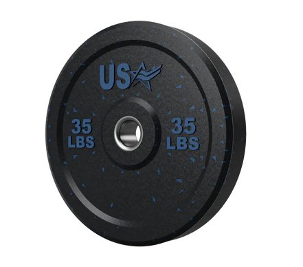 USA Crumb Rubber Bumper Plate - Fitness Specialist