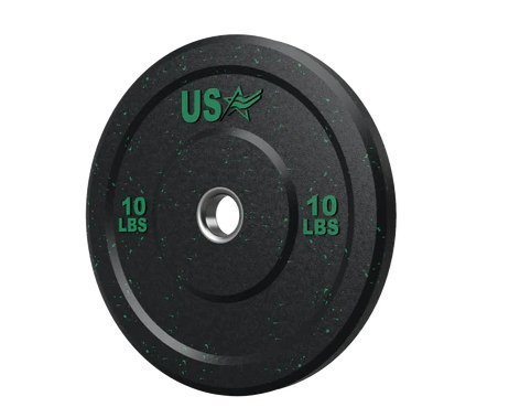 USA Crumb Rubber Bumper Plate - Fitness Specialist