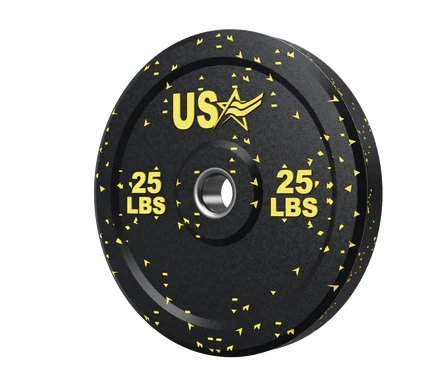 USA Crumb Rubber Bumper Plate - Fitness Specialist