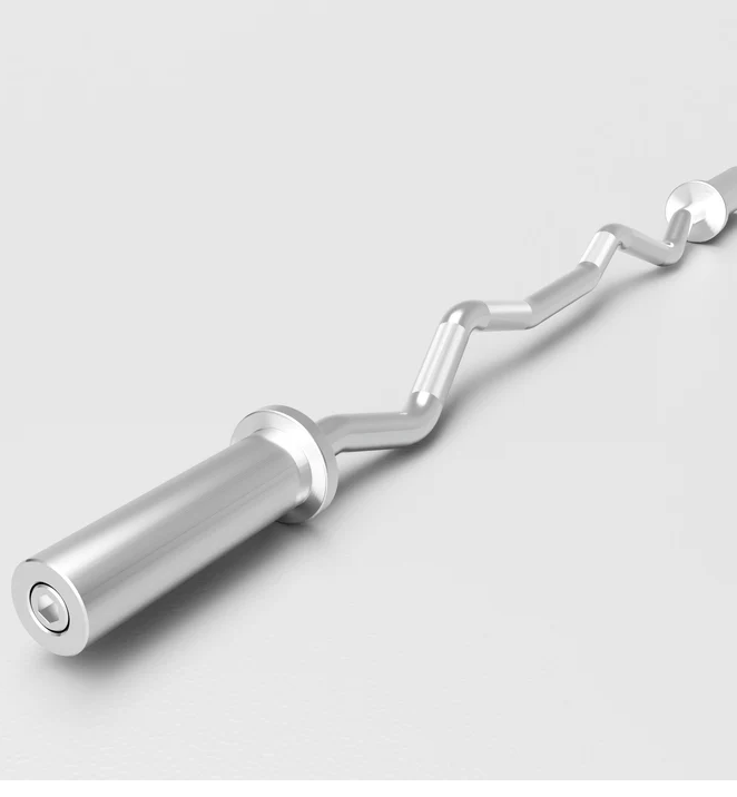 USA OLYMPIC E - Z CURL BAR CHROME GOZ - 47 - Fitness Specialist