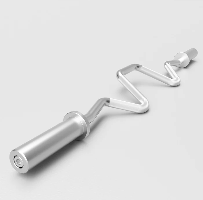 USA Sports GSOZ-4 Super EZ Curl Olympic Bar – Angled 48