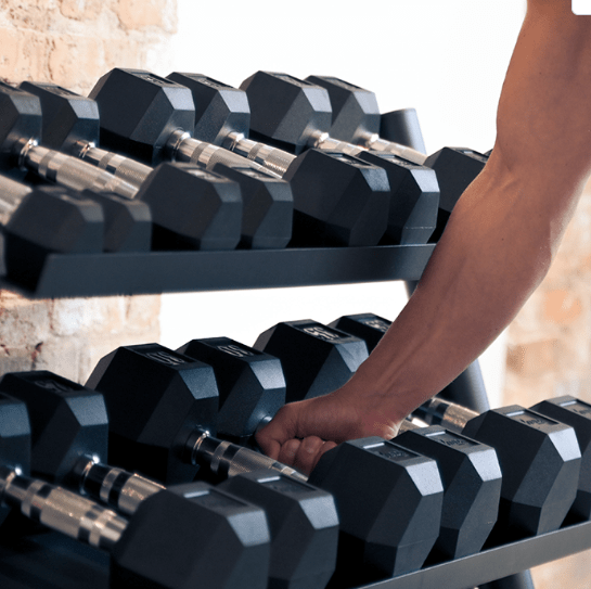 Vision 300 - DBR Dumbbell Rack – Heavy - Duty 3 - Tier Storage | Fitness Specialist - Fitness Specialist