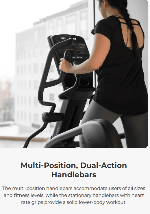 Vision S70 Ascent Trainer Elliptical – Incline Suspension Performance - Fitness Specialist