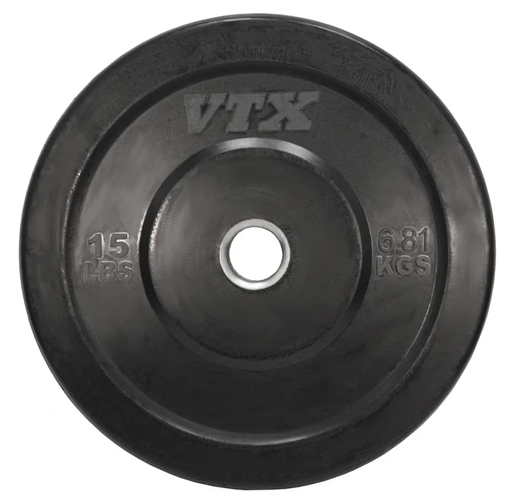 VTX Olympic 2" Solid Colored Bumper Plate With Steel Insert - Fitness Specialist