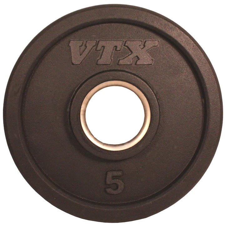 VTX Olympic Wide Flange Rubber Grip Plate - Fitness Specialist