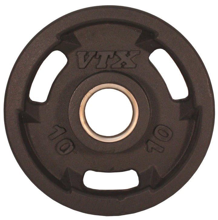 VTX Olympic Wide Flange Rubber Grip Plate - Fitness Specialist