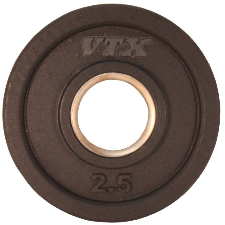 VTX Olympic Wide Flange Rubber Grip Plate - Fitness Specialist