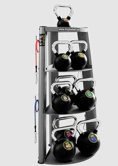 VTX VERTICAL KETTEBELL AND ACCESSORY RACK - Fitness Specialist